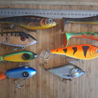 Häntyreitä ja jerkkejä 6kpl, Rapala, Abu, Salmo... - pikkukuva 2