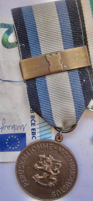 VANHA Mitali Peruskalliomme Maanpuolustus