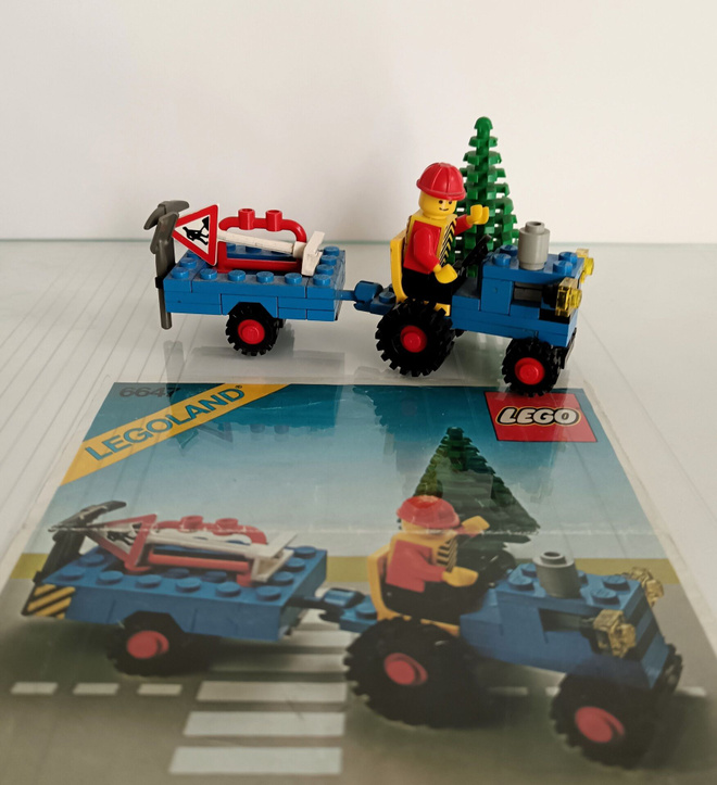 Lego town Traktori vuosimallia 1980