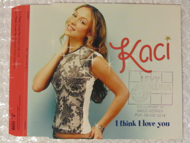 Kaci • I Think I Love You PROMO CD-Single