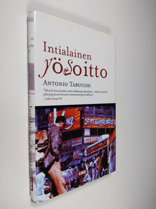 Antonio Tabucchi : Intialainen yösoitto