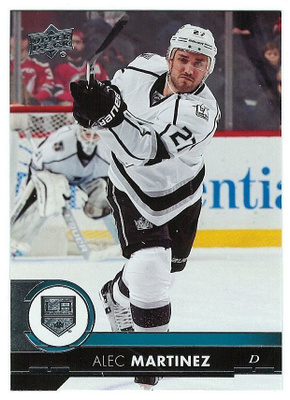 17-18 Upper Deck #86 Alec Martinez Ex-TPS 2012-13