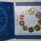 2009 ITALIA BU setti 1c-2 euro+ 2 euro juhlaraha EMU - pikkukuva 2