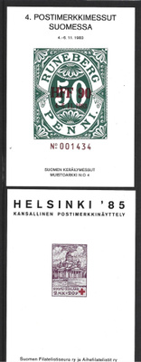 Suomi, muistopienoisarkkeja 2 kpl