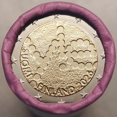 2 euro Suomi 2026 RULLA
