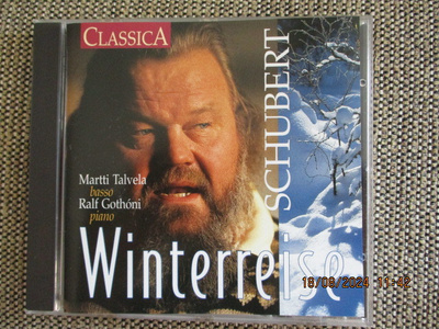 Martti Talvela WINTERREISE - SCHUBERT (CD) - Ralf Gothoni