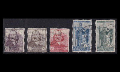 San Marino 100-4 o Giuseppe Garibaldi (1924)