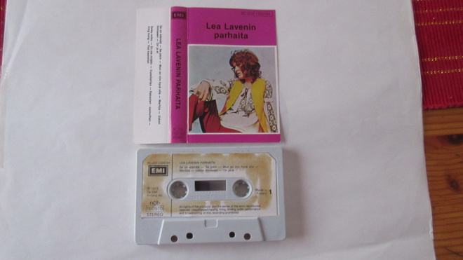 LEA LAVEN c-kasetti : Parhaita. (vuodelta 1973).