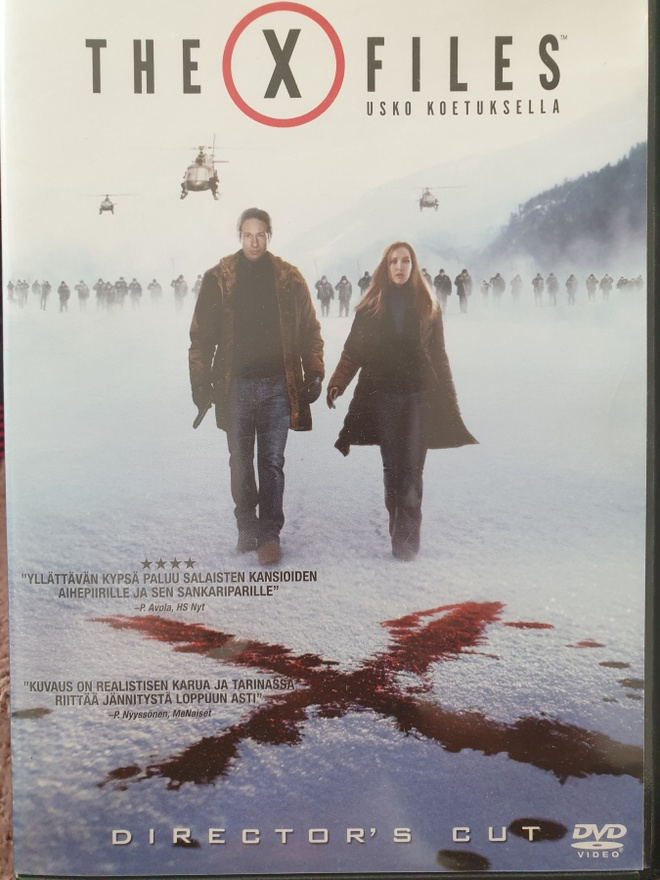 The X-Files Usko koetuksella DVD