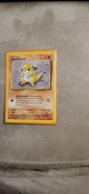 Sandshrew - Base set 1 (BS1) card