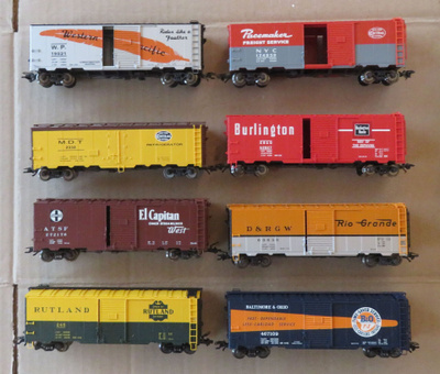 Märklin USA uudet Boxcar vaunut