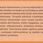 Tiina-Mari Lyyra (toim.): Vanheneminen ja terveys - pikkukuva 3