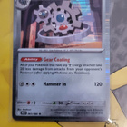 Klinklang #63 Pokemon Black Bolt RARE HOLOGRAPHIC card - pikkukuva 1