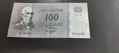 100mk 1963 Litt.A, KUL-Vou, E-sarjaa