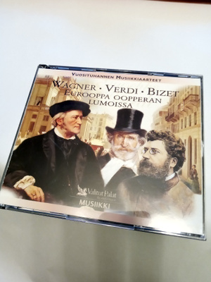 3CD WAGNER, VERDI, BIZET - Vuosituhannen Musiikkiaarteet
