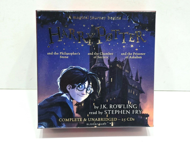 Harry Potter 1-3 CD äänikirjat (Englanti, Stephen Fry)