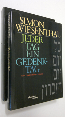 Simon Wiesenthal : Jeder tag ein gedenktag : chronik judi...