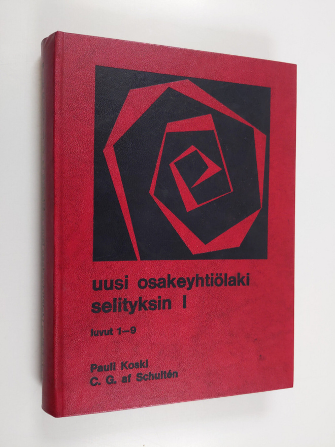 Pauli Koski : Uusi osakeyhtiölaki selityksin 1 : luvut 1-9