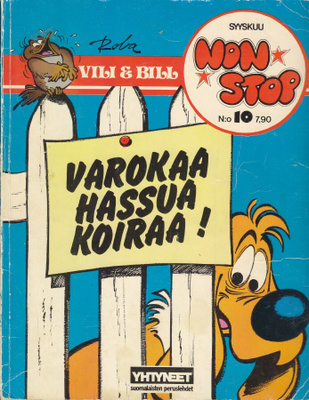 Non Stop albumi 10 (1978) Vili & Bill Varokaa hassua koiraa!