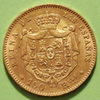 Espanja 100 Reales 1864 kultaraha, Isabella II - pikkukuva 2