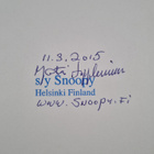 Matti Lappalainen : Yksinäinen purjehtija 1 (signeerattu) - pikkukuva 3