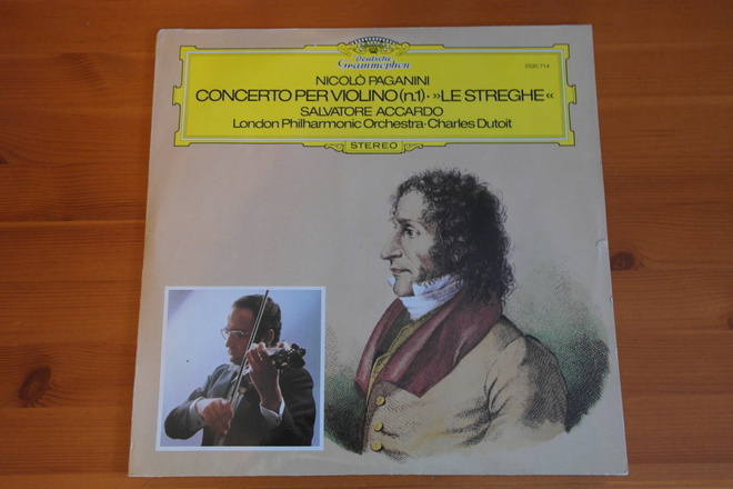 Nicoló Paganini:Concerto Per Violino No.1-Le Streghe-LP.