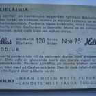 Jenkki, Hellas Villieläimiä N:o 75, MUSTA PANTTERI - pikkukuva 2