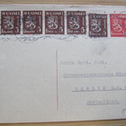 Kortti Vaasasta 1933 Saksaan malli 30 merkein - pikkukuva 1