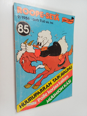 Walt Disney : Roope-setä 9/1986