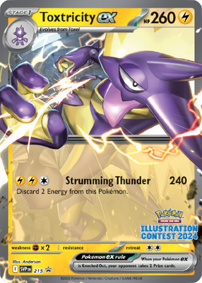 Toxtricity SVP 215 - Black Star Promo - NM/M