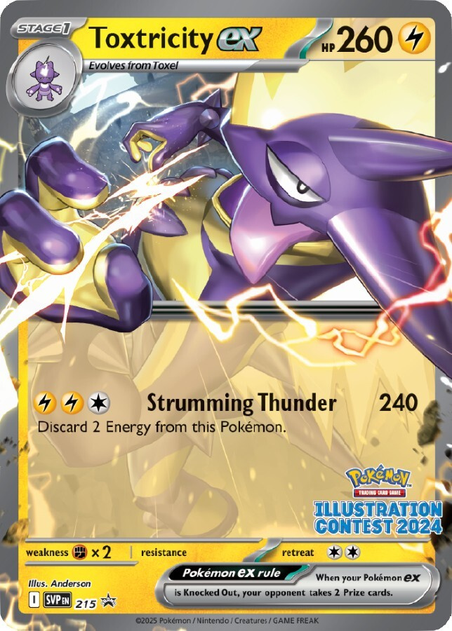 Toxtricity SVP 215 - Black Star Promo - NM/M