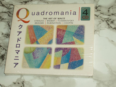 4 X CD Quadromania - The Art Of Waltz (Uusi)