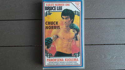VHS: Panoksena Kuolema (Bruce Lee, Chuck Norris 1978/?)