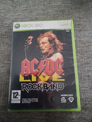 XBOX 360 - AC/DC Live: Rock Band (CIB) SyyS ALE!