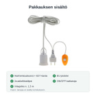 E27 Klipsilampunkannatin – 360° Hanhenkaulavarsi, EU-pisto - pikkukuva 5