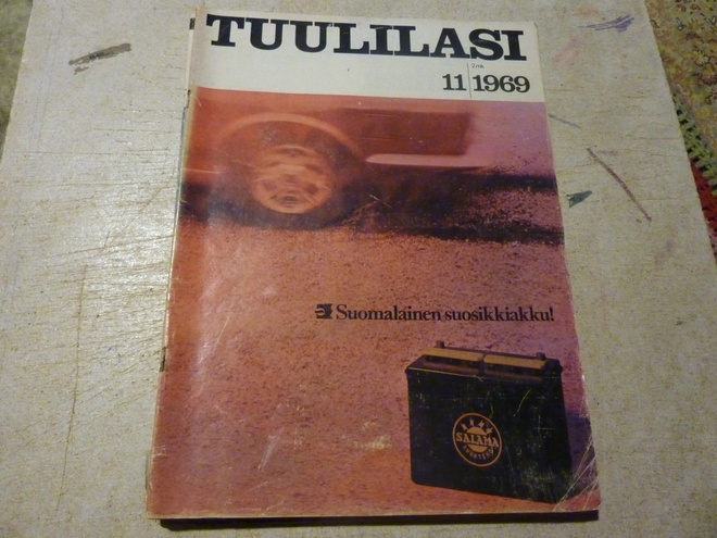 Tuulilasi  11-69  Toyota Corona