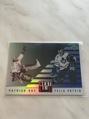 1993-94 Upper Deck Next Line Patrick Roy Felix Potvin #NL
