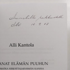 Alli Kantola : Sanat elämän puuhun : matkalla kirjoittaja... - pikkukuva 3