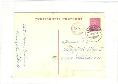 NUMEROLEIMA 1891 -KUUSJOKI