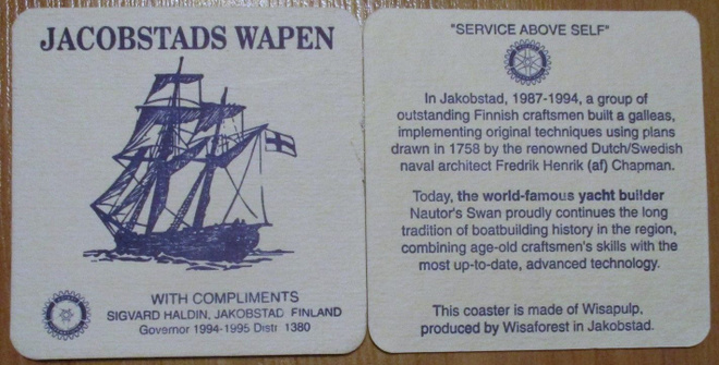 OLTLASINALUNEN JAKOBSTADS WAPEN