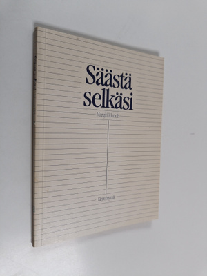 Margit Eklundh : Säästä selkäsi