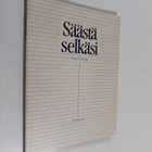 Margit Eklundh : Säästä selkäsi - pikkukuva 1