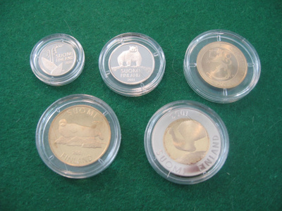 10 penniä - 10 markkaa PROOF - 2001