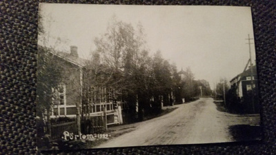 Pörtom 1929. Wanha valokuva