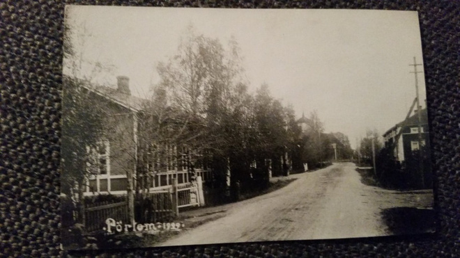 Pörtom 1929. Wanha valokuva