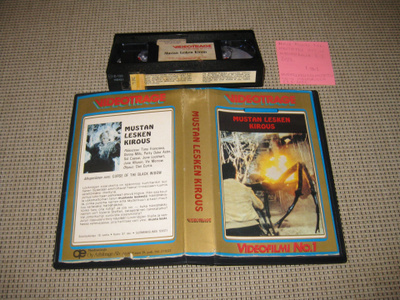Mustan Lesken Kirous-VHS (FIx, Videotragen Kultakantiset)