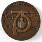 Suomen Kultaseppien Liitto 1905- 1980 mitali - pikkukuva 1