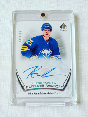 Arttu Ruotsalainen - 21-22 SP Autographed Future Watch /999