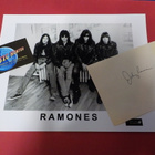 JOHNNY RAMONE [RAMONES] NIMIKIRJOITUS + PROMOKUVA - pikkukuva 1