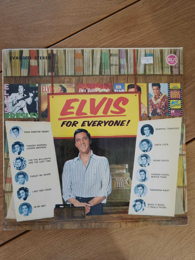 AUCTION - ELVIS ELVIS FOR EVERYONE! LP GER -69
